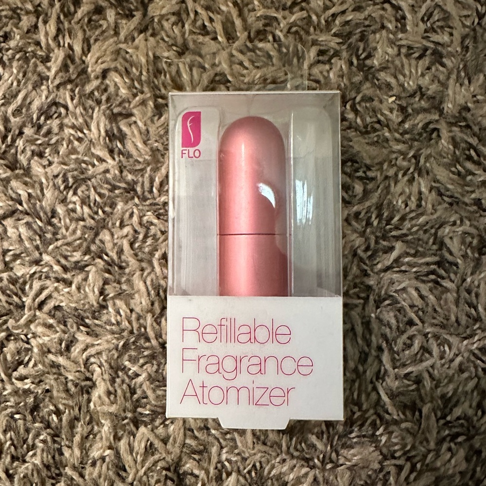FLO Pink Refillable Fragrance Atomizer